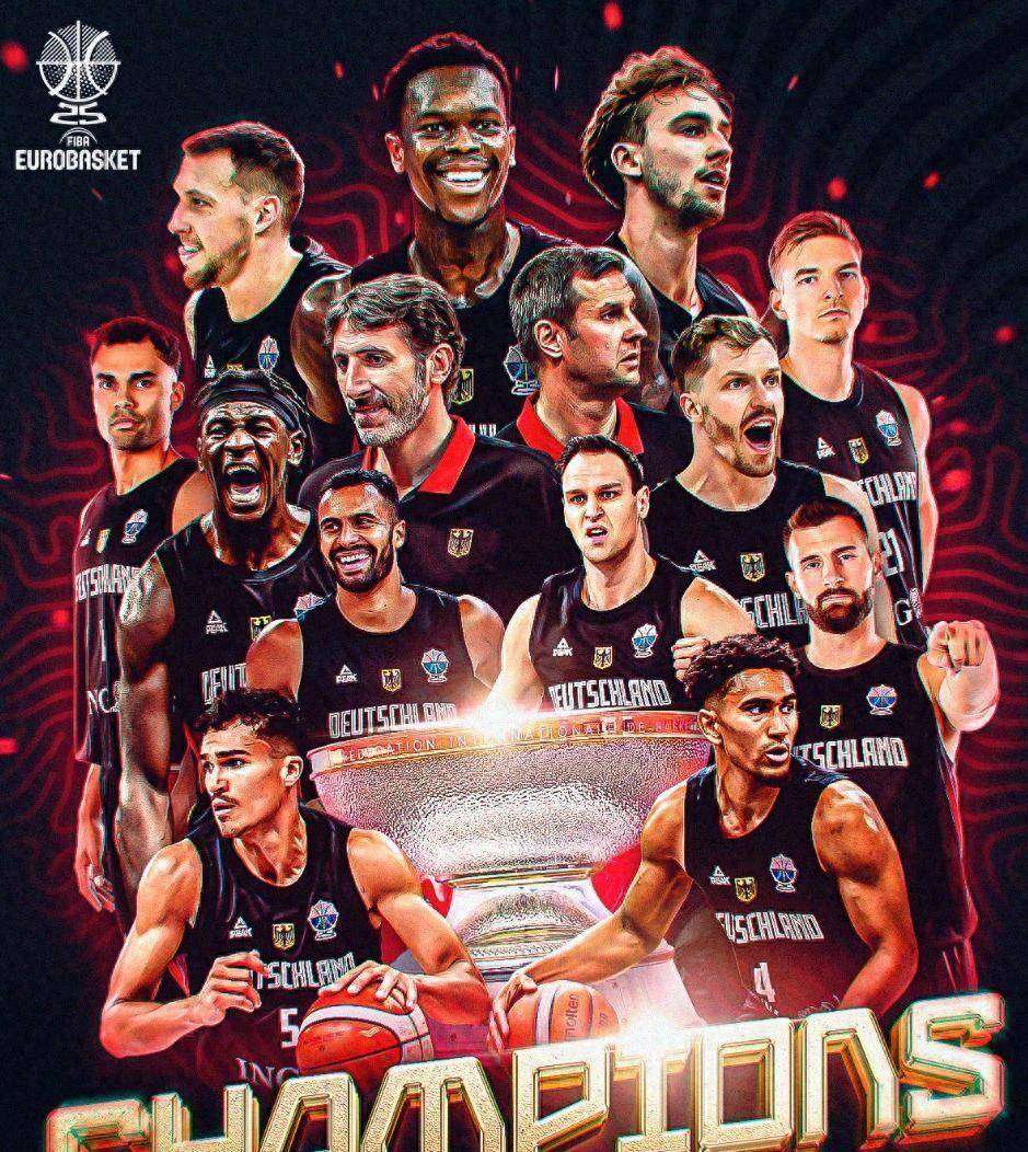 包含德国球队再次展现强大实力，赢得冠军奖杯的词条